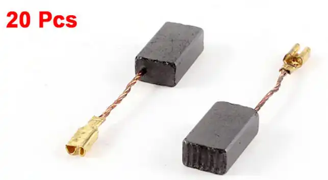 20 X Carbon Brushes 15 X 8 X 5mm For Bosch Gws6 100 Angle Grinder