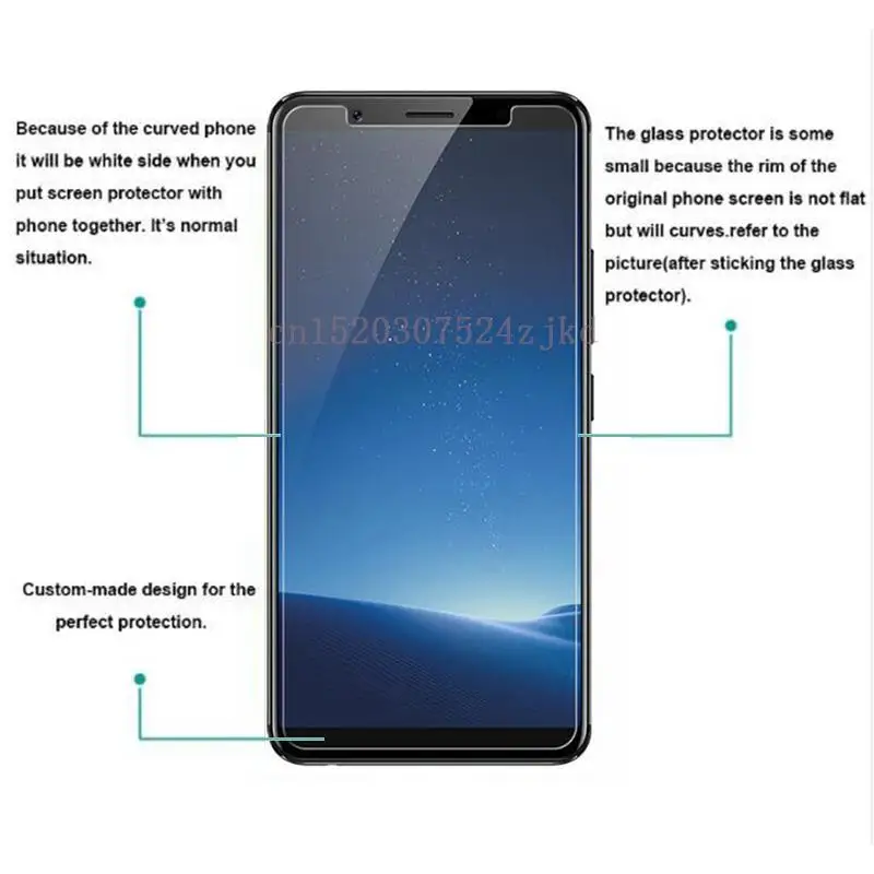 how to put tempered glass on android