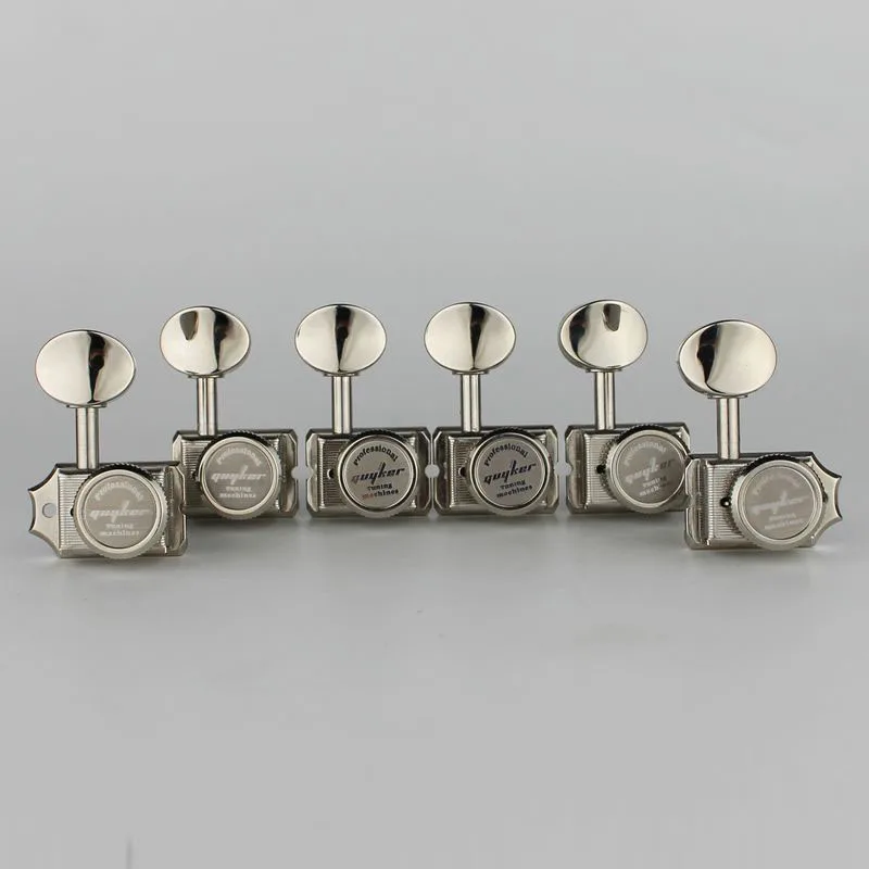 

GUYKER Vintage Nickel Lock String Tuners Electric Guitar Machine Heads Tuners For ST TL Guitar Tuning Pegs