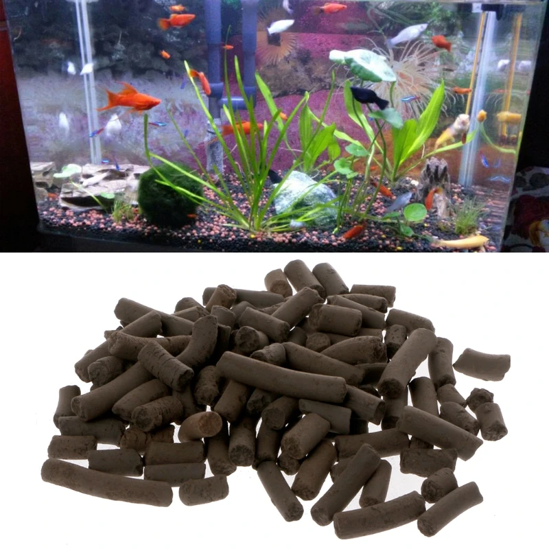 Aquarium Fish Tank Filter Media Activated Carbon With Netbag Water