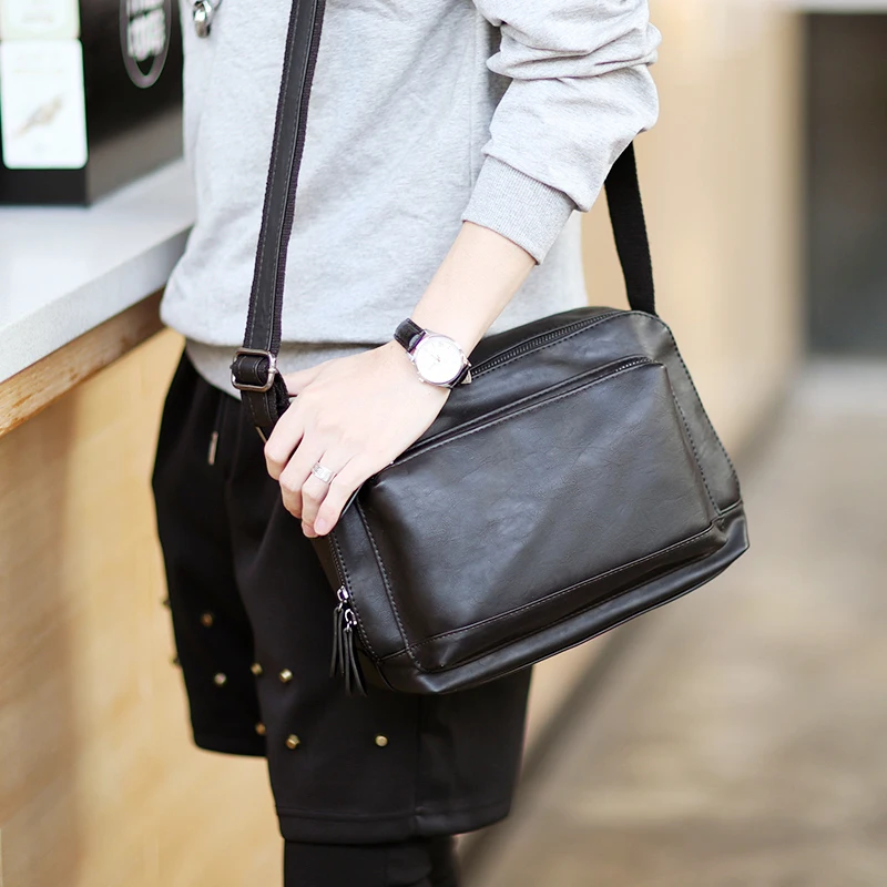 Tidog Korean version of the original male travel shoulder bag