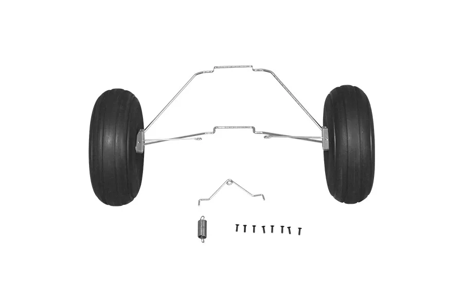 Fms 1700mm 1.7m Pa18 J3 Piper Main Landing Gear Set Fmsrm106 Rc