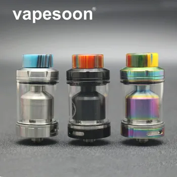 

High Quality Rebirth RTA Tank with 2 Post Build Deck E Cigarette Atomizer 2ML/5ML Capacity Fit 510 Box MOD Vape Vaporizer