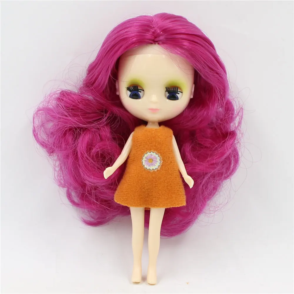 ICY Mini Pullip кукла 11 см много видов волос цвета одежды случайный № 2|Куклы| |