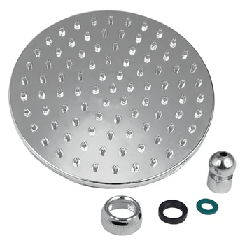 

Cool Fashion UK 8 Inch Bathroom Room Chrome Large Round Mixer Fix Rain Shower Head 200mm