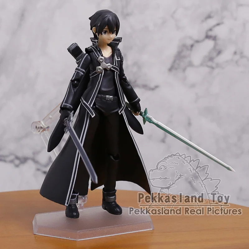 Аниме Sword Art Online S. AO фигурка Кирито/Асуна/шино Figma ПВХ фигурка игрушка Коллекционная модель