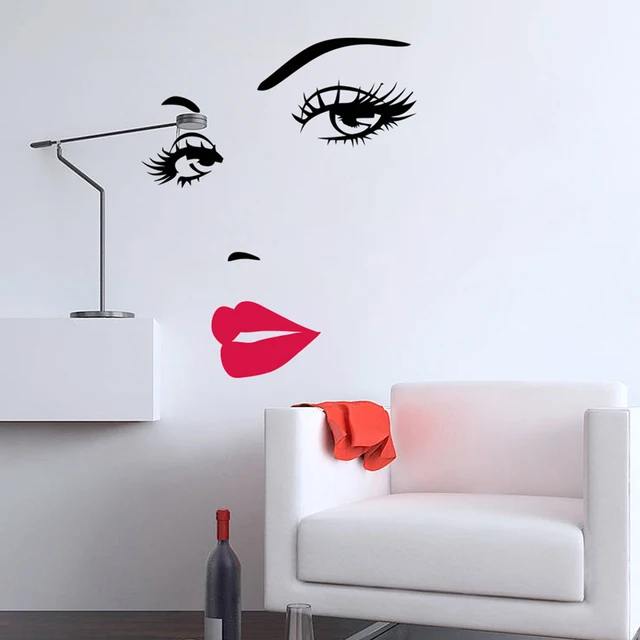 Makeup Room Wall Decals Makeup Room Wall Decals