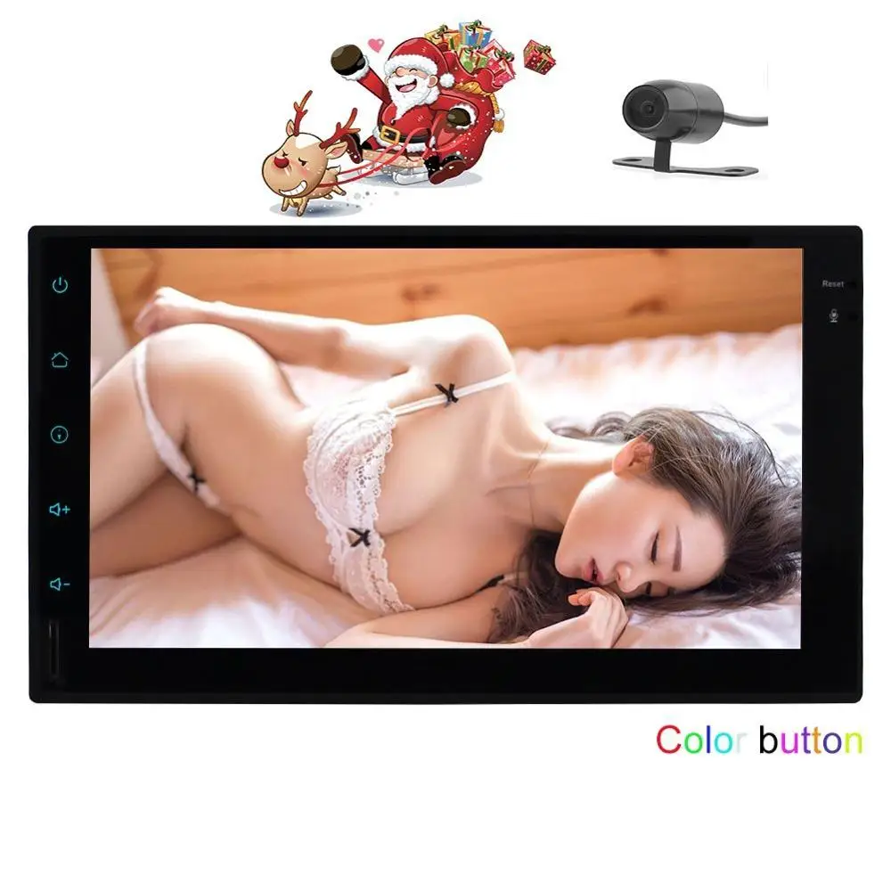 

Android 6.0 in Dash GPS Stereo 2Din 4Core Car Deck Navigation Vehicle Headunit Bluetooth Hands Free Wifi Mirrorlink+Back Camera