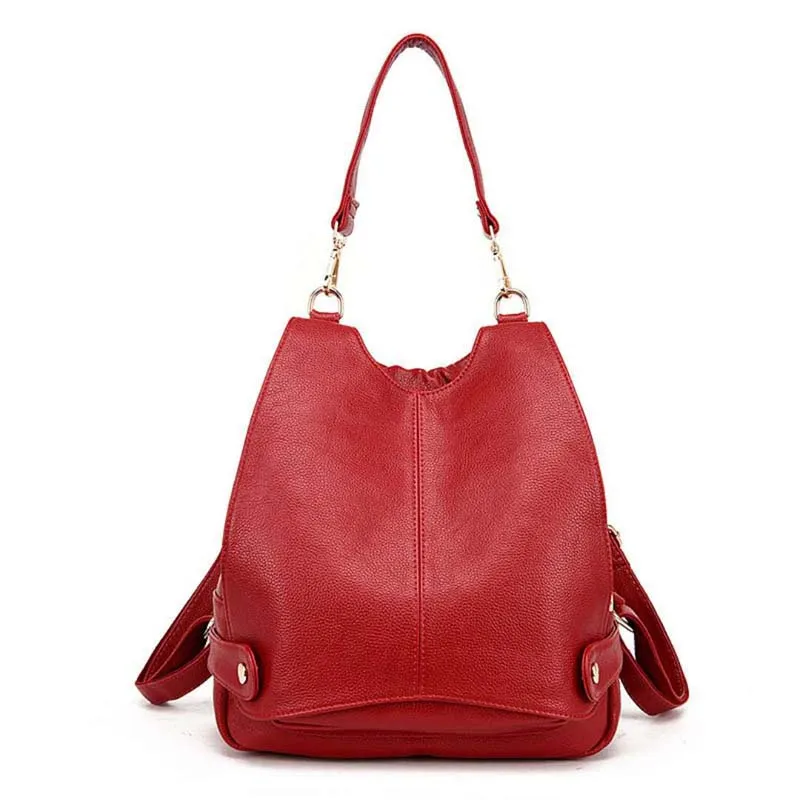 

Genuine Leather shoulder bag Elegant woman multifunctional handbag large capacity bags