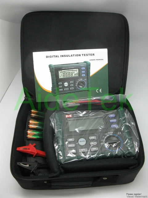MS5203 Insulation Resistance Multimeter vs F1520-in Multimeters from
