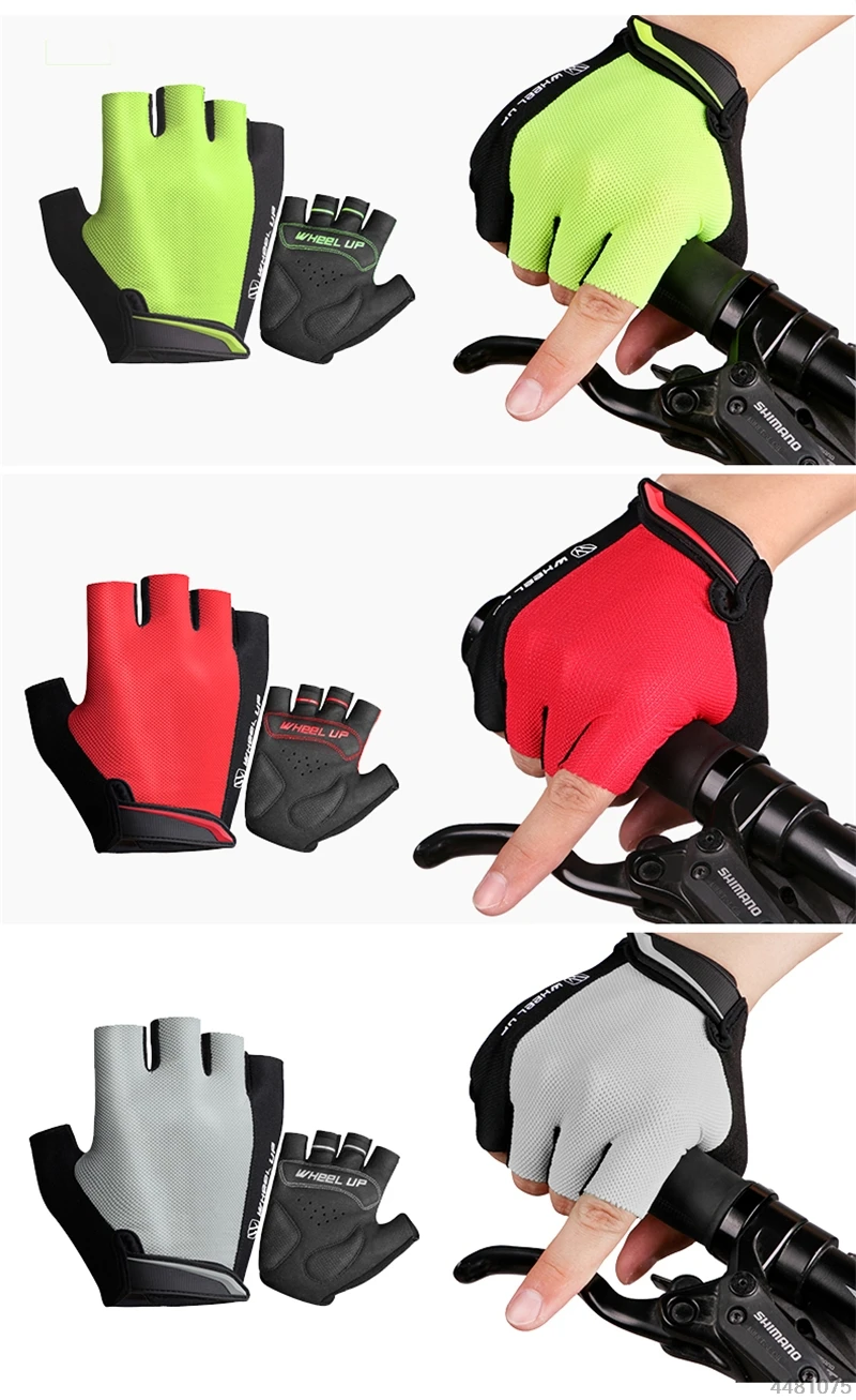 Мужские мотоциклетные перчатки с наполовину пальцами, перчатки для мотокросса, велосипедные MTB, противоударные дышащие велосипедные перчатки, Moto Guantes Ciclismo