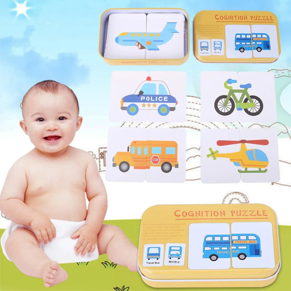Baby-Learning-Cards-Montessori-Baby-Learning-Toys-English-Word-Flash-Card-Toys-Puzzle-Match-Jigsaw-Children