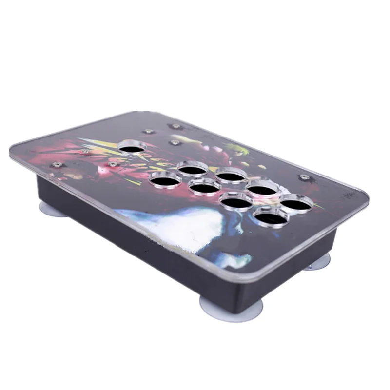 

Arcade Joystick Case Acrylic Material Buttons Design DIY Retro Arcade Machine Joystick Acrylic Panel Case Shell Set Replacement