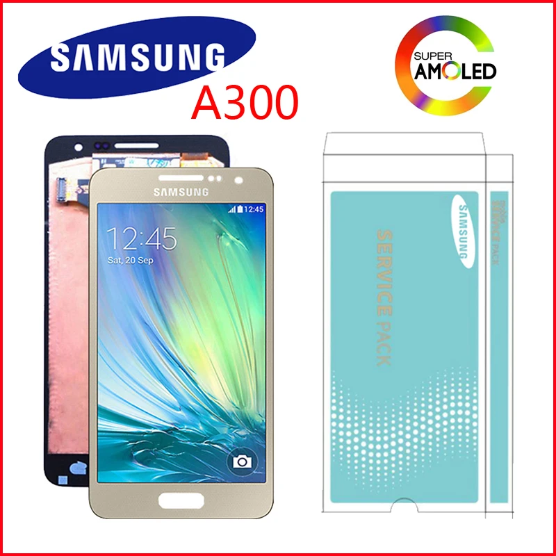 4,5 ''сменный дисплей для Samsung Galaxy A3 lcd A300 A300H A300F A300FU lcd сенсорный экран дигитайзер