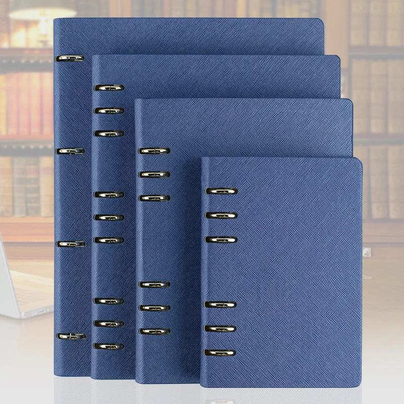 RuiZe faux leather notebook A5 A6 B5 A4 big spiral notebook planner agenda organizer hard cover