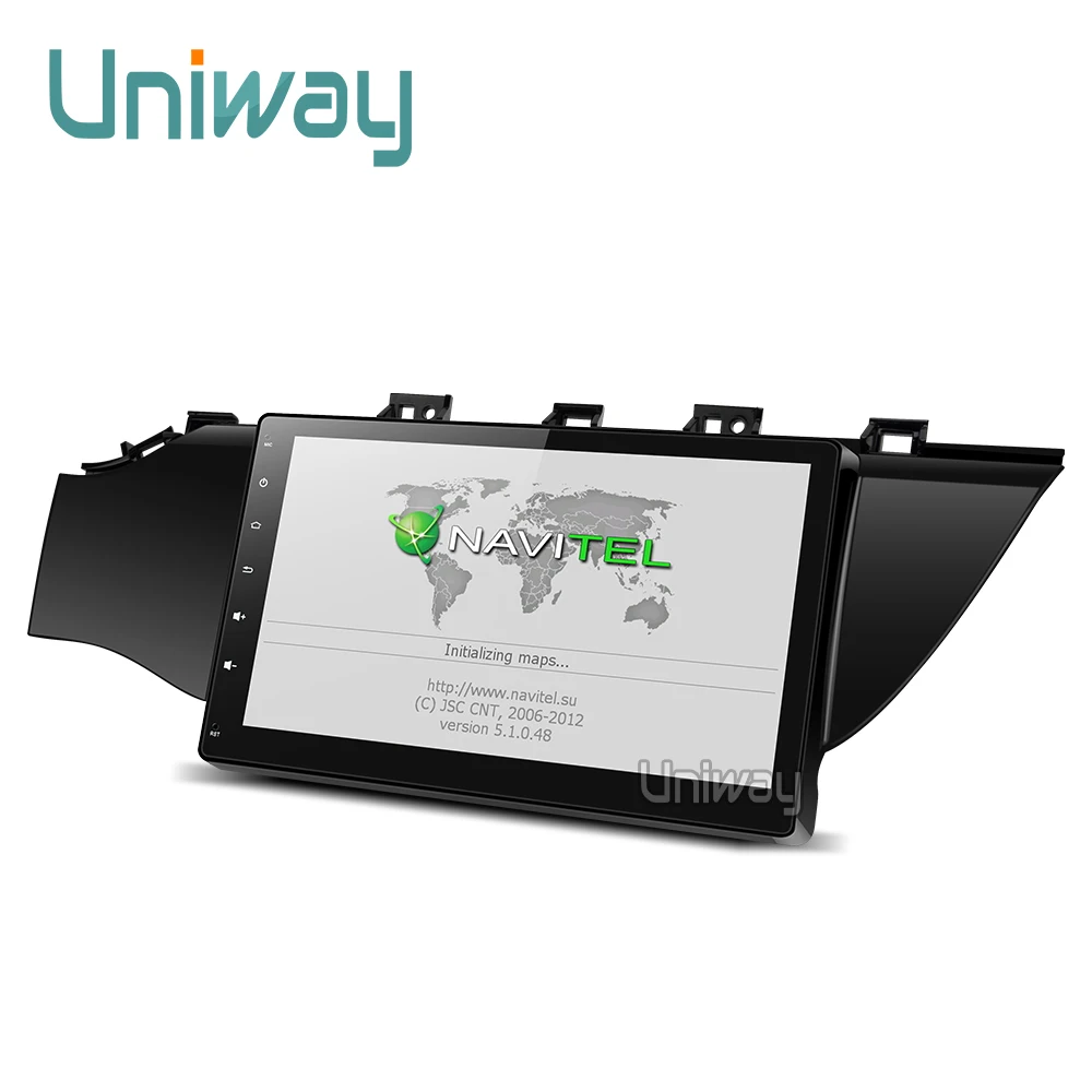 Excellent uniway A17K21071 2G+32G Octa 8 core  android 8.1  car dvd for kia k2 rio 2016 2017 multimedia car radio gps 1