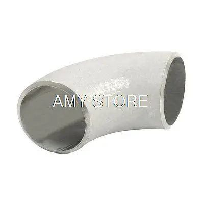 

40mm x 45mm 90 Degree Gray Butt Weld Elbow Fitting Water Pipeline Connector