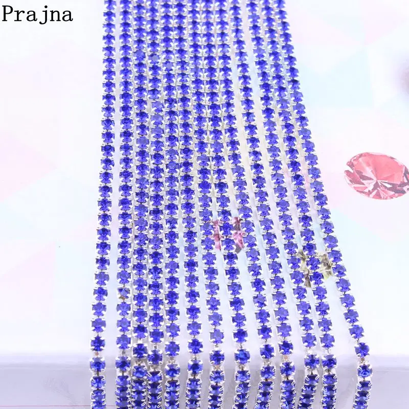 rhinestone cup chain