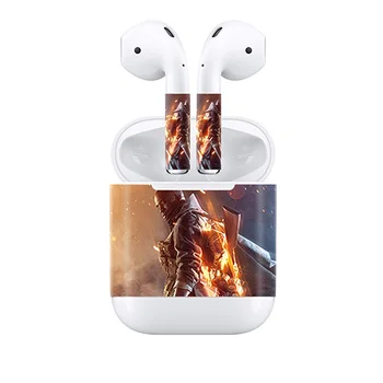 

Cool designs vinyl decal for airpods new earpiece waterproof adhesive skin sticker