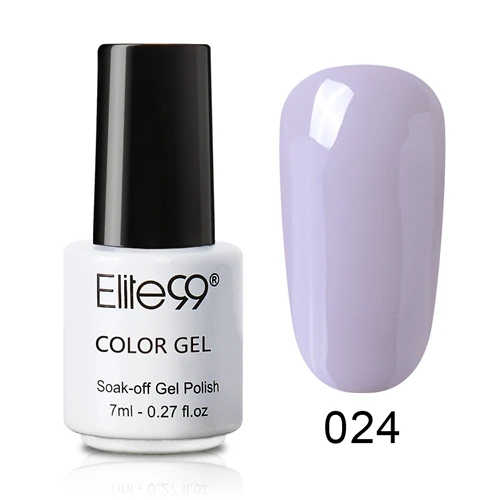 Elite99 7 мл телесный цвет серия Гель-лак для ногтей отверждаемый УФ-светодиодный лак для ногтей долговечный Гель-лак для ногтей салонная живопись Гель-лак - Цвет: NU024