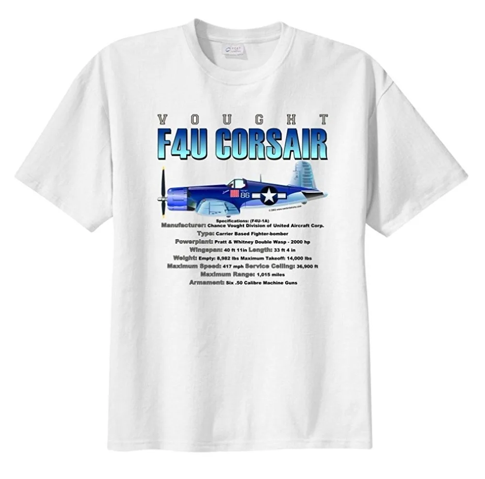 

Men'S Vought F4U Corsair Fighter Short Sleeve T-Shirt Novelty Mens T-Shirts for Men 3D Printed Short Sleeve T Shirt Men'S Tops