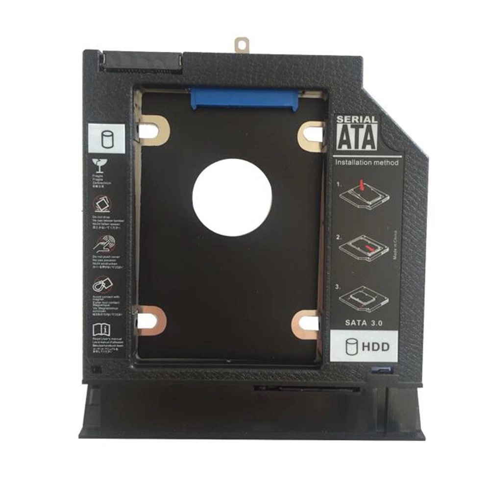 Новый жесткий диск SATA 2nd SSD HDD Caddy для Lenovo ideapad 310 15 15ISK 15IKB 15ABR 300 Caddy|Жёсткие диски и