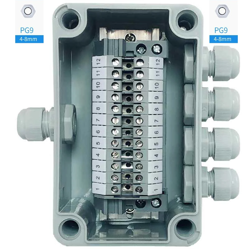 Купить защиты IP65 водонепроницаемый кабельная коробка 80*130*70 мм с ...