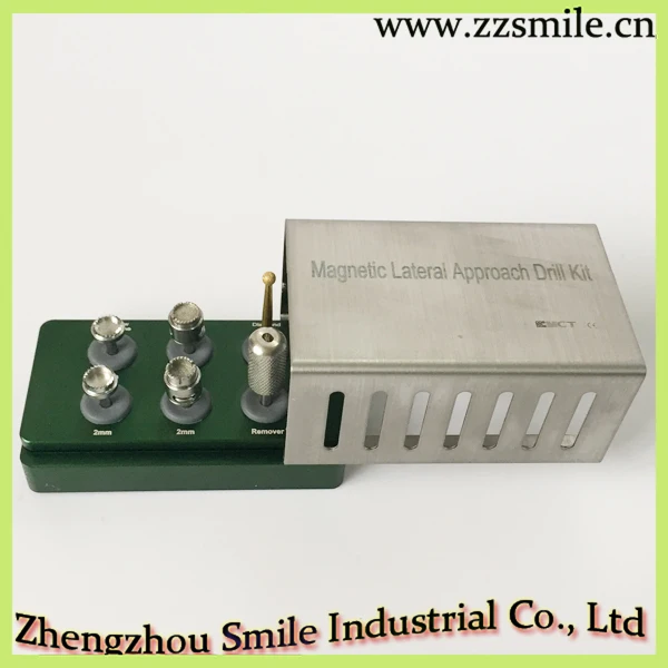 

CE Approved Dental Implant Kit/Dental Magnetic Lateral Appoach Drill Kit MLA-01