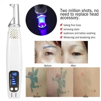 

Freckle Acne Mole Remover Pen Blu-ray Therapy Picosecond Laser Pen Facial Body Scar Dark Spot Tattoo Removal Anti Aging Machine