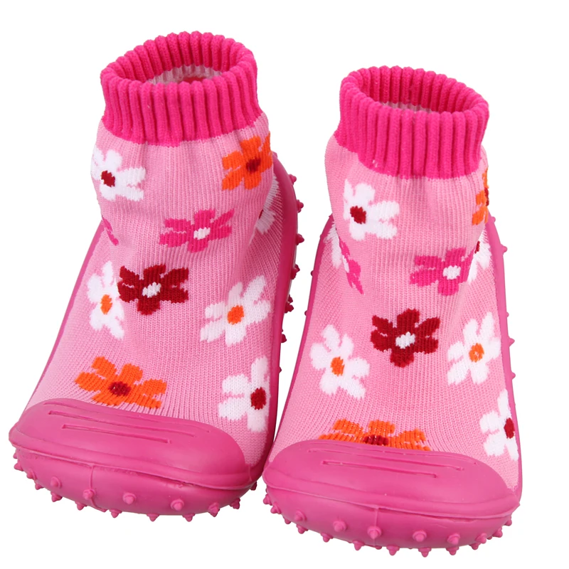 Kidadndy/Детские носки с резиновой подошвой; теплые носки для малышей; нескользящие носки с мягкой подошвой; Jrr002