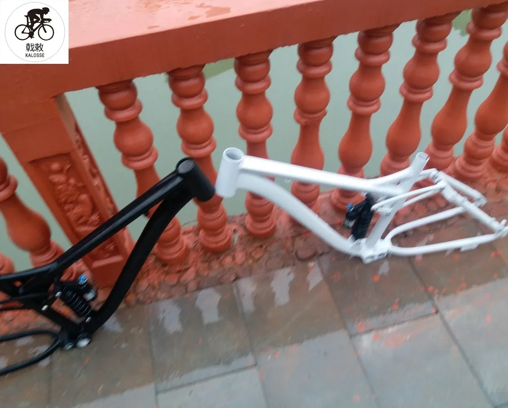 Flash Deal Kalosse  DNM  190mm travel   BB 68mm  downhill bike frame   AM mountain bike frame  Bicycle  frame 1