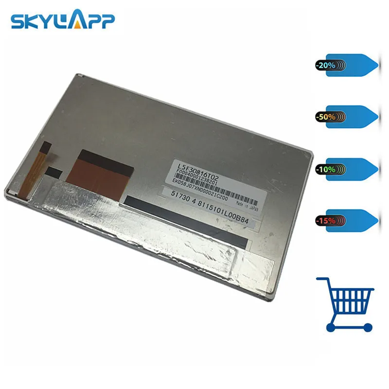 

Skylarpu LCD display panel for L5F30816T02 F00040001238201 8115101L00B84 EK058J07XN000021C200 (without touch) Free shipping