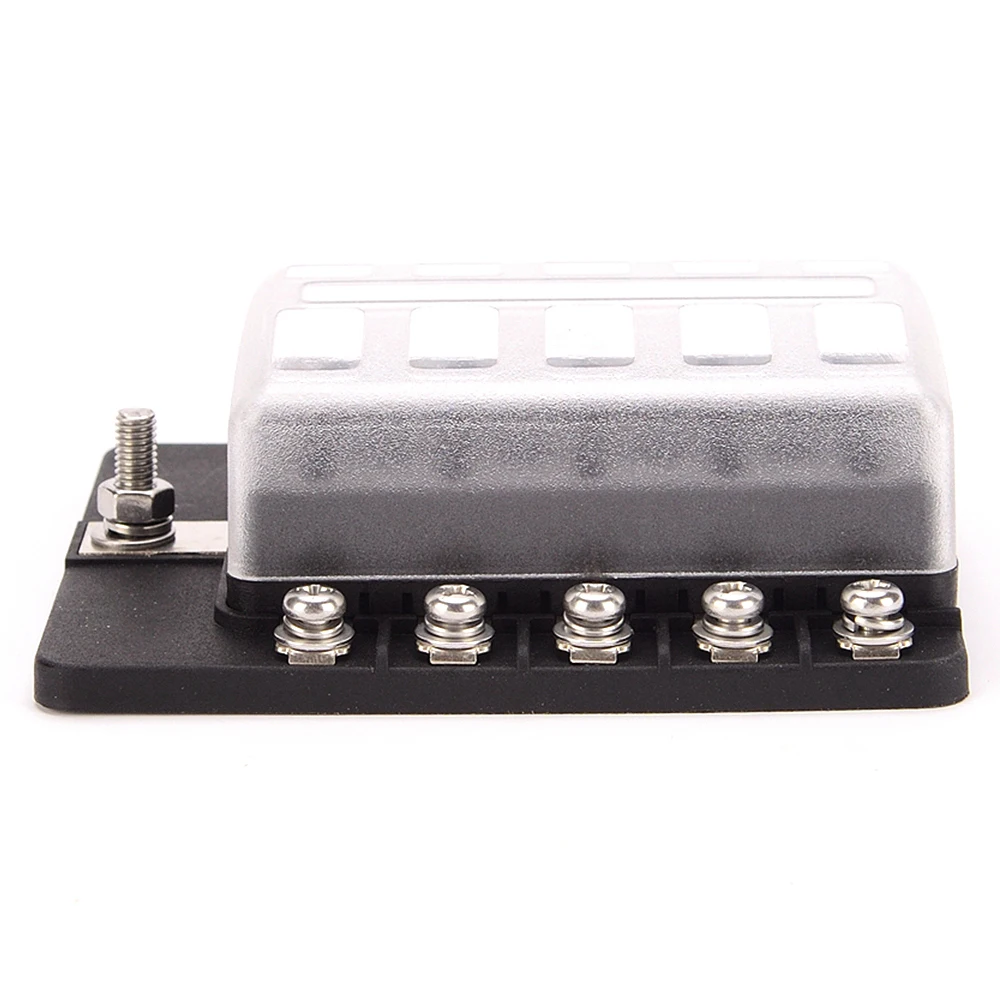 10 Way Car Blade Fuse Box RV Truck Marine Boat Fuse Block With Fuse Spade Terminals Wiring Kits LED Indicator-in Fuses from Automobiles & Motorcycles on ...