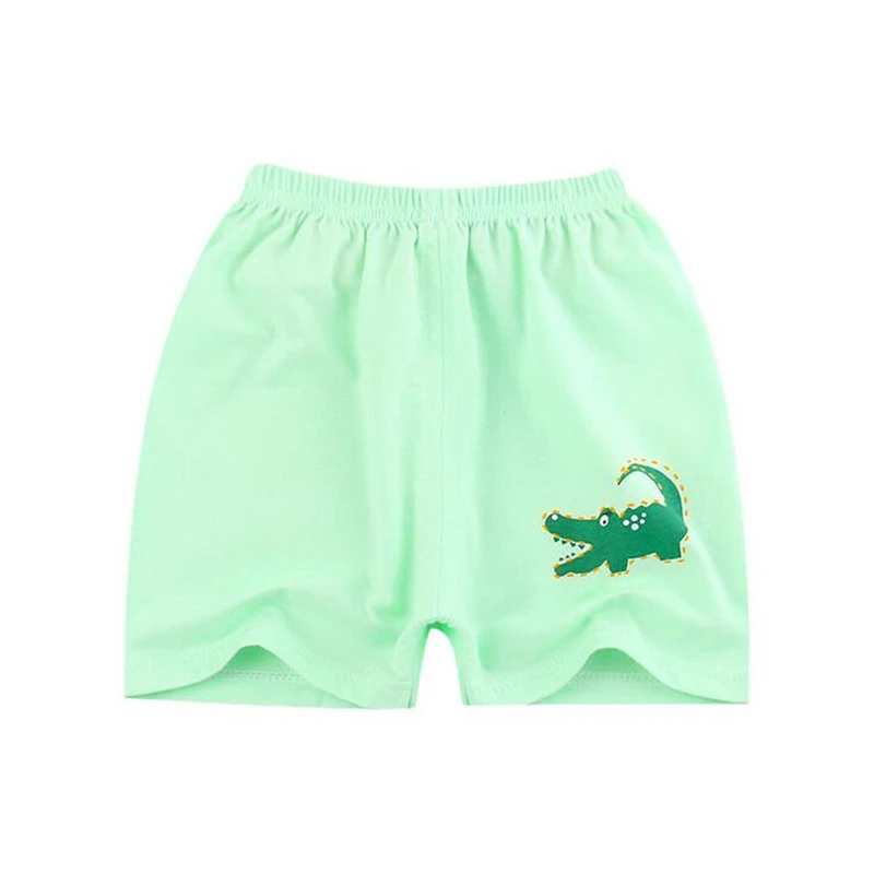 

0-2T Baby Boys Girls Summer Shorts Cotton Colorful Infant Boys Short Trousers Cartoon Mid Pants