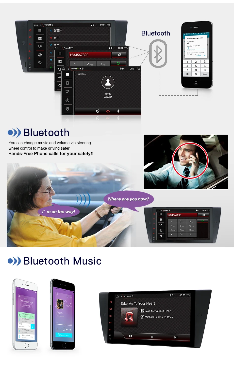 Flash Deal 1024*600 Quad core 2G+16G Car Multimedia Player for BMW/320/328/3 Series E90/E91/E92 Android 7.1 GPS navigation Bluetooth radio 9 Flash Deal 1024*600 Quad core 2G+16G Car Multimedia Player for BMW/320/328/3 Series E90/E91/E92 Android 7.1 GPS navigation Bluetooth radio 9