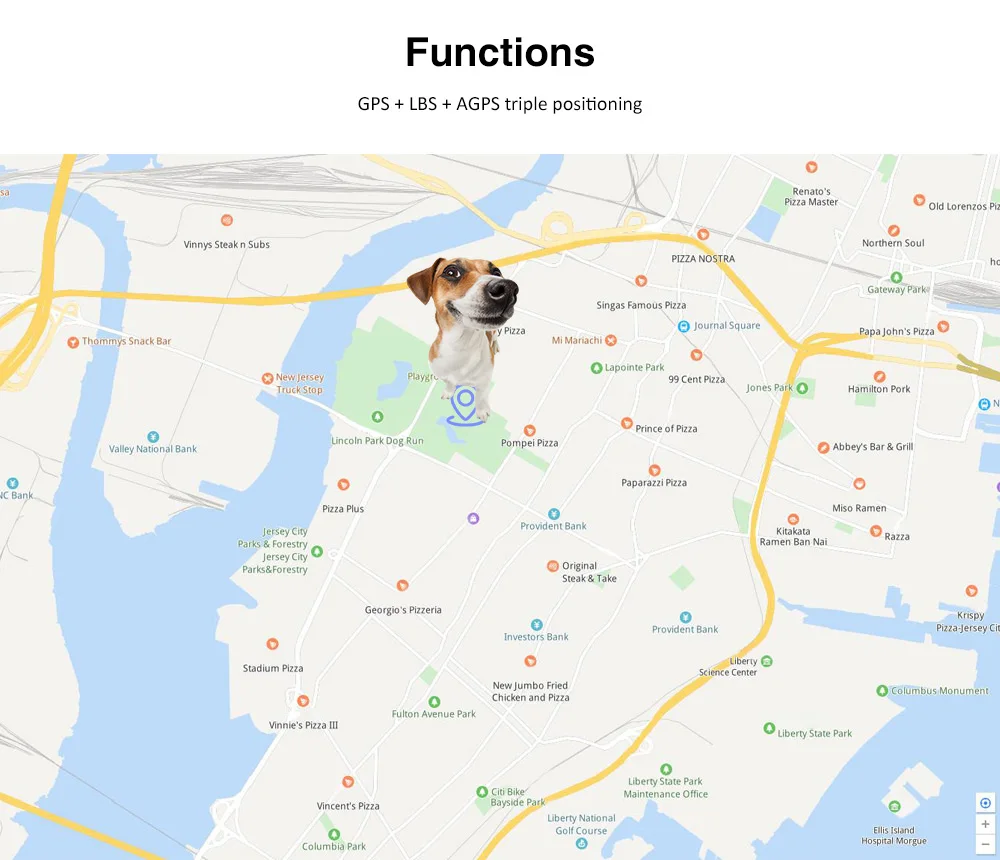 Gps-трекер для питомцев, собак, умный искатель, беспроводной, Bluetooth, gps, локатор, водонепроницаемый, для детей, анти-потеря, сигнализация, мини, LBS, Трековый ошейник