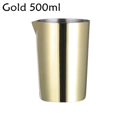 530ml New Style Stainless Steel Mint Julep Moscow Mule Mug Beer Cup Coffee Cup Water Glass Drinkware - Цвет: Gold 500ml