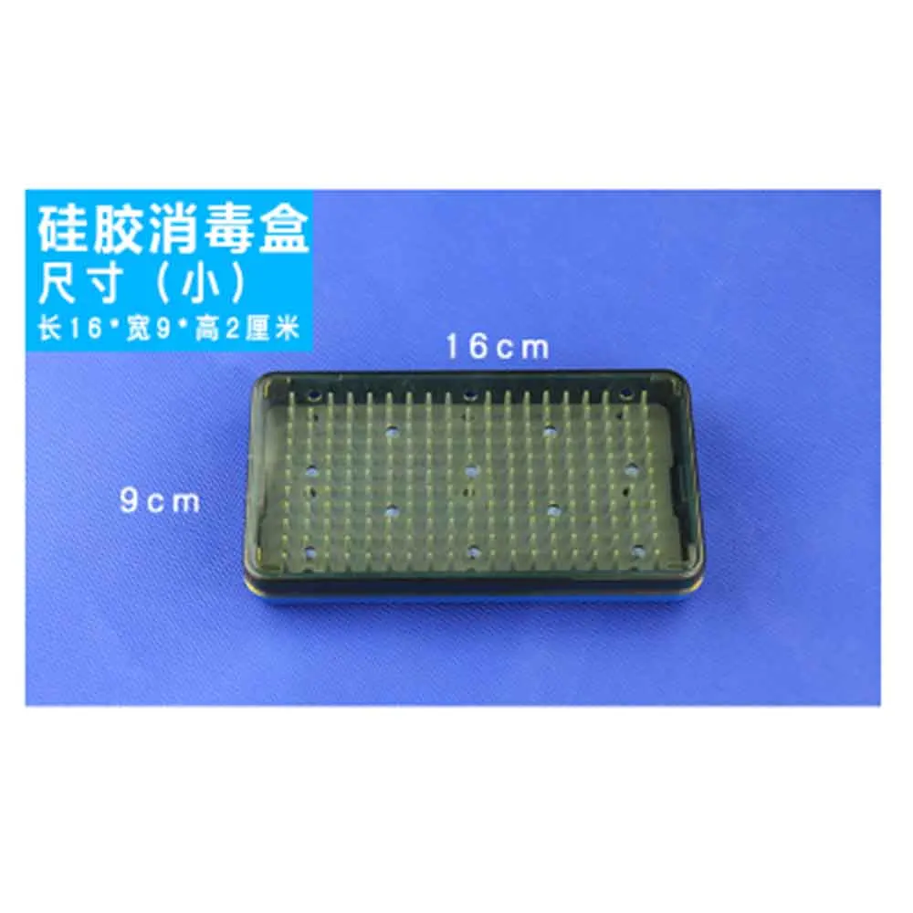 Ophthalmic microsurgical instruments Surgical Autoclavable Surgery Silicone disinfection box L/M/S size