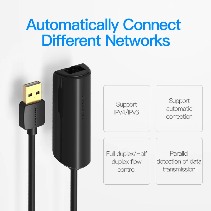 Vention USB 3,0 2,0 Ethernet адаптер USB к RJ45 Lan сетевая карта для Windows10 8 8,1 7 XP Mac OS ноутбук PC Chromebook Smart