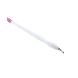 Многофункциональный пилка для ногтей Удаление омертвевшей кожи вилка кутикулы Триммер Pumice 2 в 1 кутикулы Manicure Маникюр Педикюр Инструмент-27 - изображение