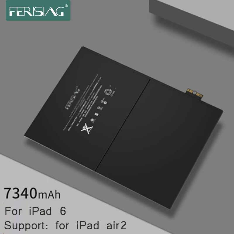 Зарядное устройство FERISING планшет Батарея для iPad 6 Air 2 A1566 A1567 A1547 iPad6 акумуляторная батарея полимер Batarya Замена Батарея