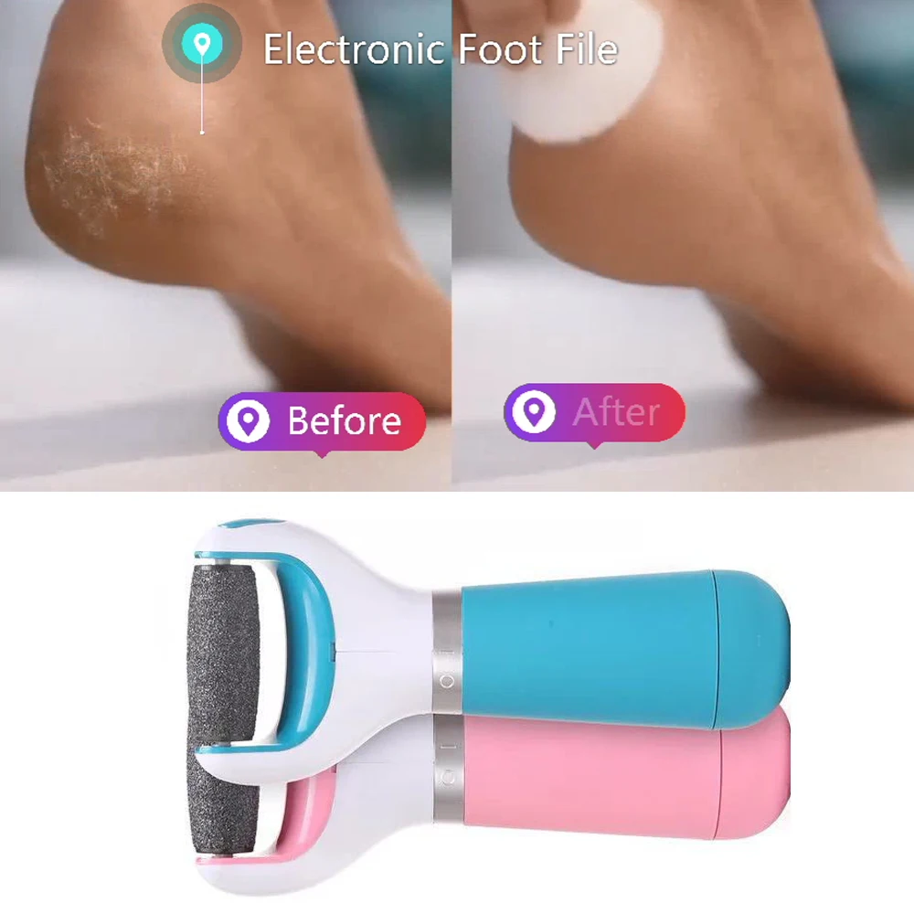 

USB Electric Foot File Callous Shaver Dead Skin Heel File Remover Pedicure Foot Grinding Machine Pedicure Shaver Foot Care Tool
