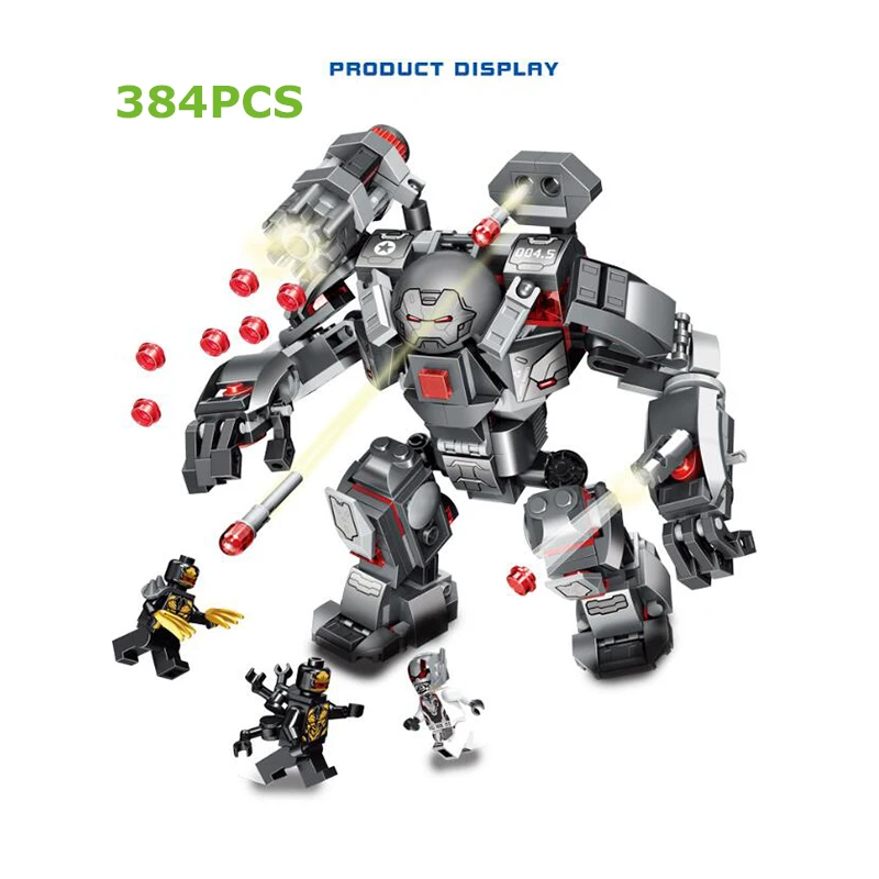 

The Avengers 4: Endgame In stock Super Heroes Toys Compatible Legoing 07120 76124 War Machine Buster Set Building Blocks Bricks