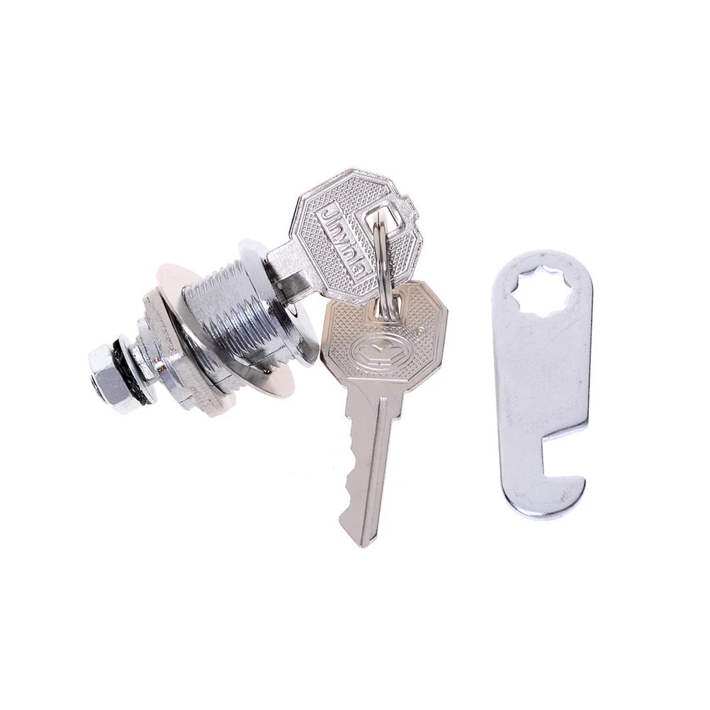 Lock High Quality Mail Box File Cabinet Desk Drawer Lock with 2 Keys DIY Cabinet Tools 20mm