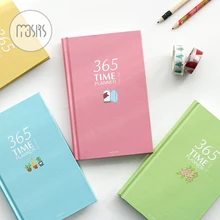 Корейский 365 дневник ежедневник записная книжка школьная Организация записная книжка 112 листов блокноты офисные школьные принадлежности подарок