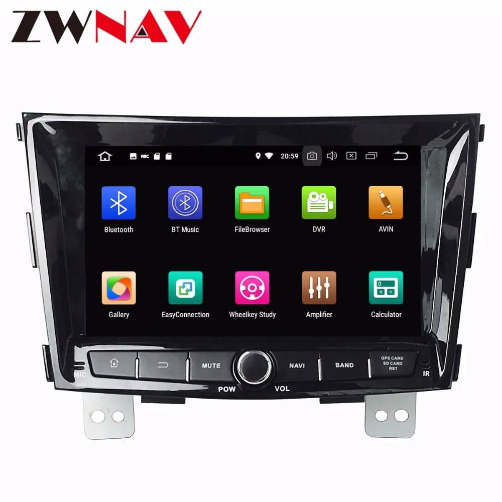 Flash Deal IPS Screen 4+32G Android 8.0 Car multimedia Player head unit For Ssangyong Tivolan 2014 With GPS Navigation Radio auto stereo 2