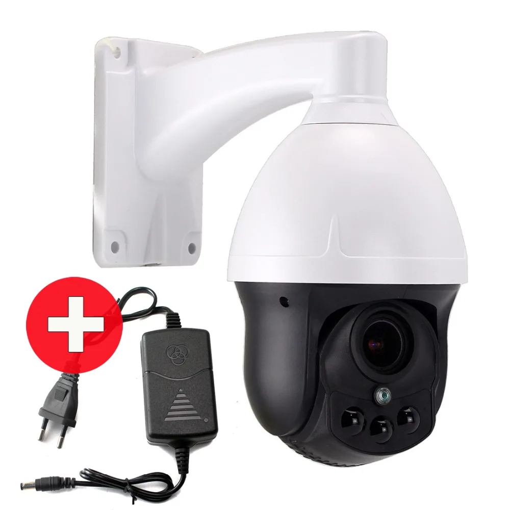 SMTKEY 2MP мини купольная 3 дюймовая PTZ AHD камера + адаптер питания HD 1080P 4X зум 2 8 12 мм