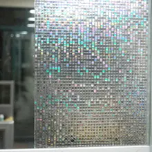 Окно пленка для уединенности фильм 3D Мозаика статические самоклеющиеся теплоизоляция анти УФ-стекло стикеры офис ванная комната декоративная плёнка ПВХ