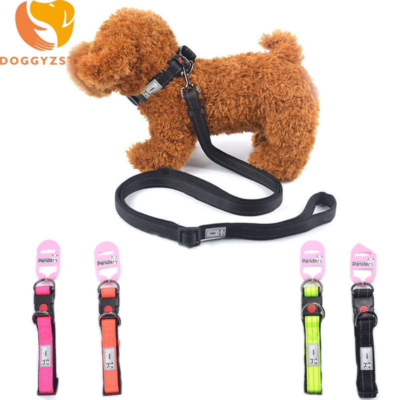 

Adjustable Dog Collar Nylon Reflective Double Ring Accessories For Small Dogs Safety Buckle Puppy Cat Neck Sets DOGGYZSTYLE