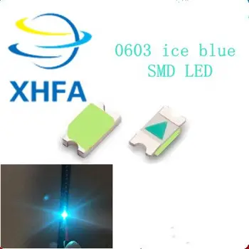 

3000pcs/led SMD Luminous tube 0603 Ice Blue LED Lamp bead 1608 Clear Blue SMD 0603 light emitting diode